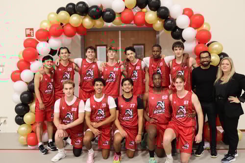 Lagersmit-Rowic-Basketball-Team