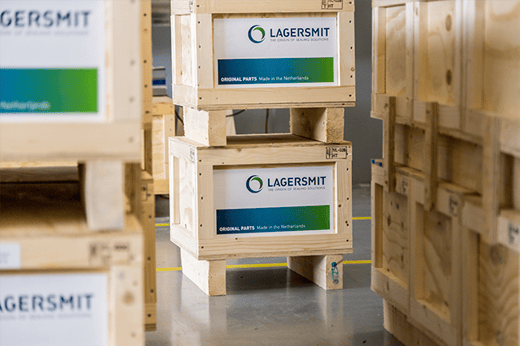 Lagersmit boxes ready for dispatch