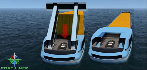 All-electric inland vessel